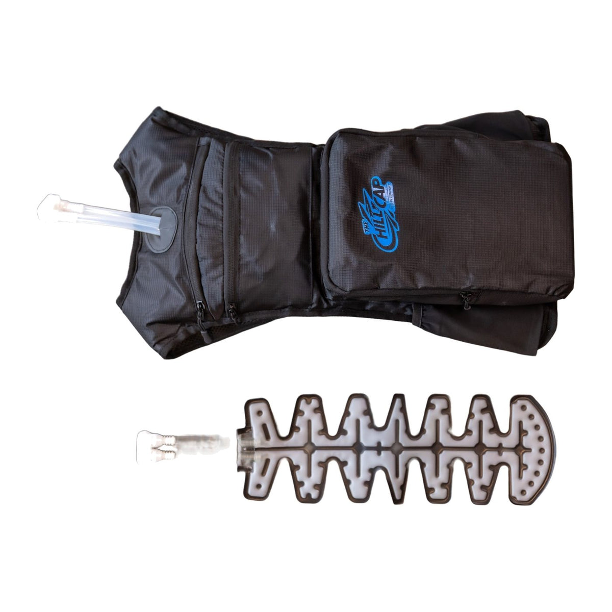 The Chill Cap Helmet Cooling System – Ice-Water Head Cooler for Motorcycle Helmets